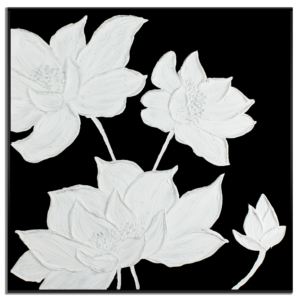 Moody Floral I Wall Art (32in x 32in)
