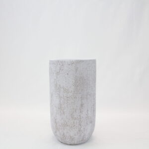 Birch Fiberclay Planter, White, 21in (Small)