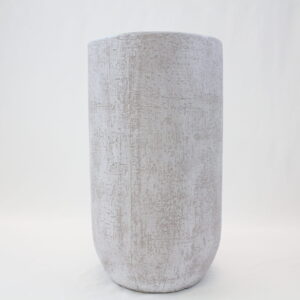 Birch Fiberclay Planter, White, 30in (Large)