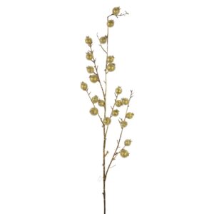 Pomegranate Bead, Gold, 37in