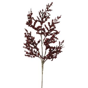 Berry Spray, Burgundy, 30in