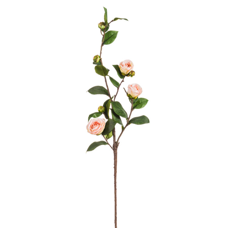 Camellia Spray, Pink, 31in