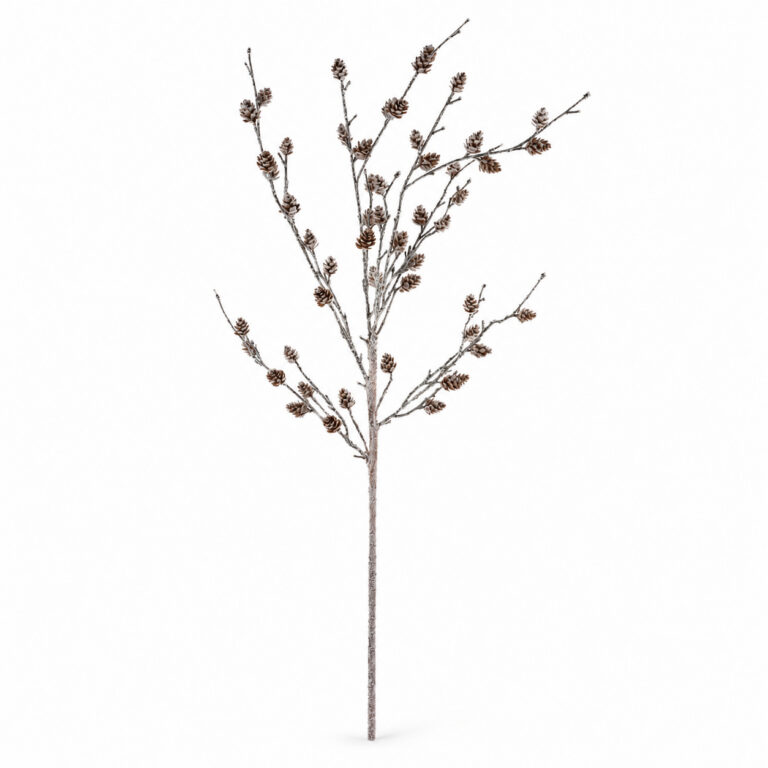 Snowed Cone Faux Birch Spray, 32 inches (SKU: I27010)