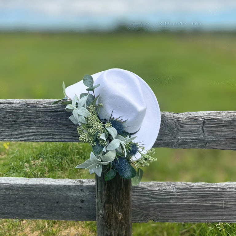 The Dusty Sage Hat Accent
