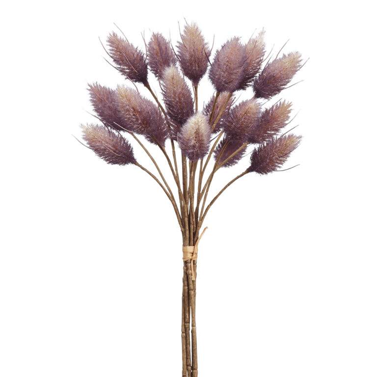 Hare's Tail Bundle, Purple, 14in