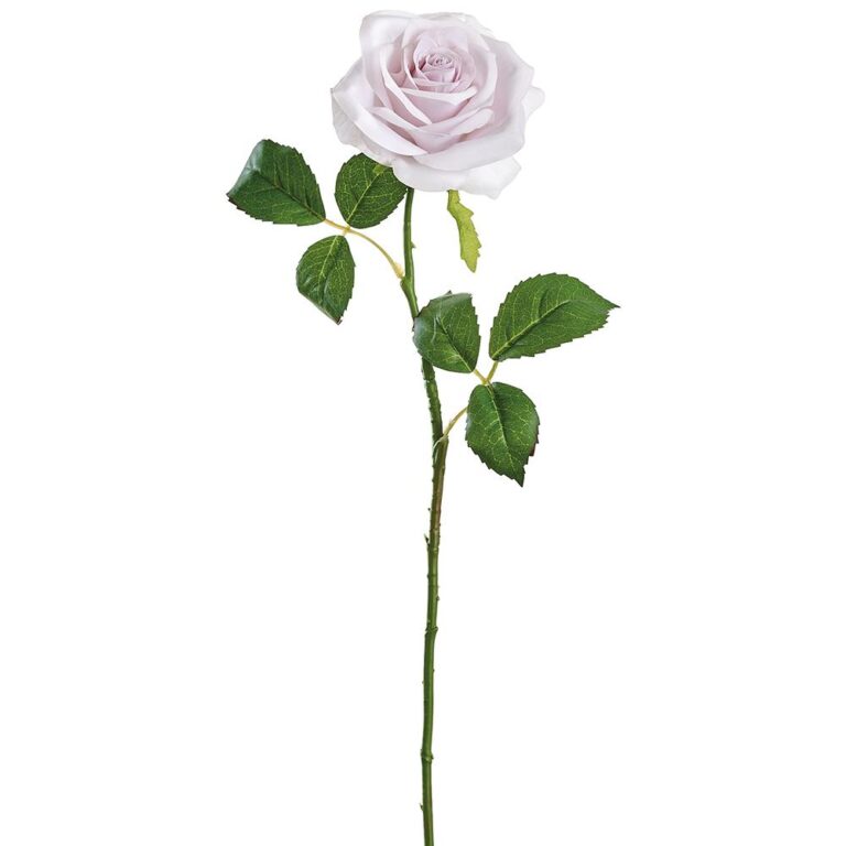 Rose Spray, Lavender, 21.5in (Real Touch)
