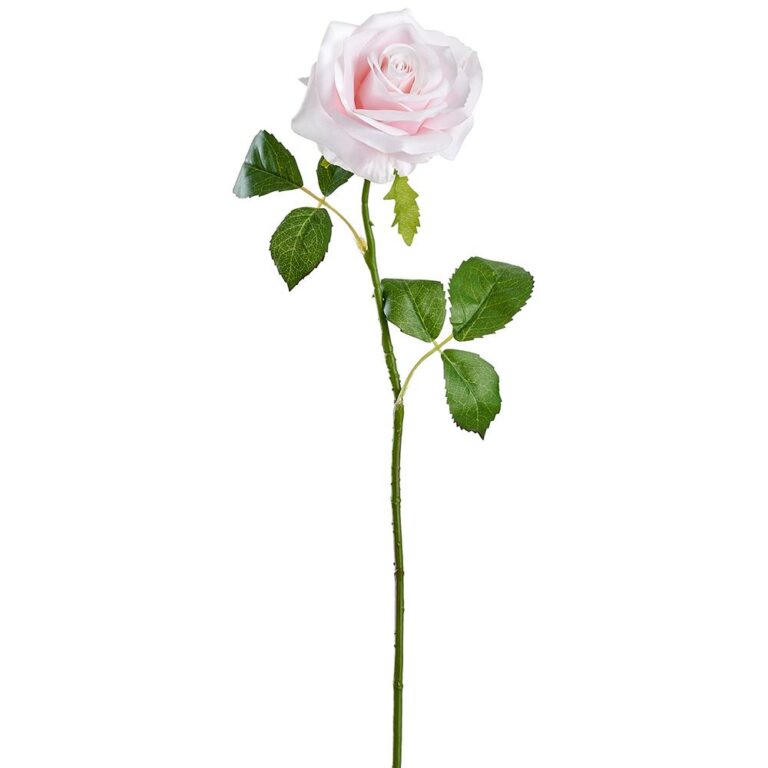 Real Touch Rose Spray, Pink, 21.5in