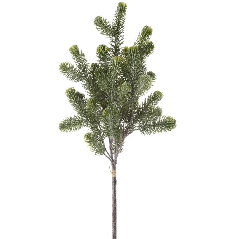 Glittered Pine Bundle, Green, 23in