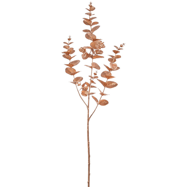 Metallic Eucalyptus Spray, Gold, 31.5