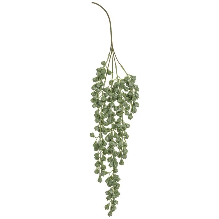 Pod Hanging Spray, Green/Grey, 30in