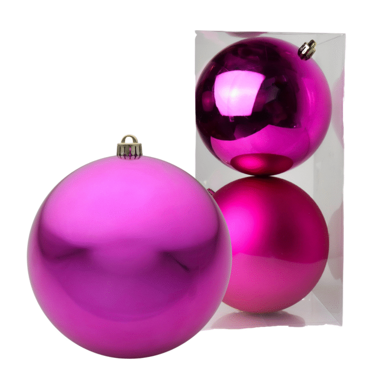 Essential Fuchsia Christmas Ornament