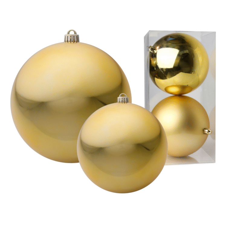 Essential Gold Christmas Ornament