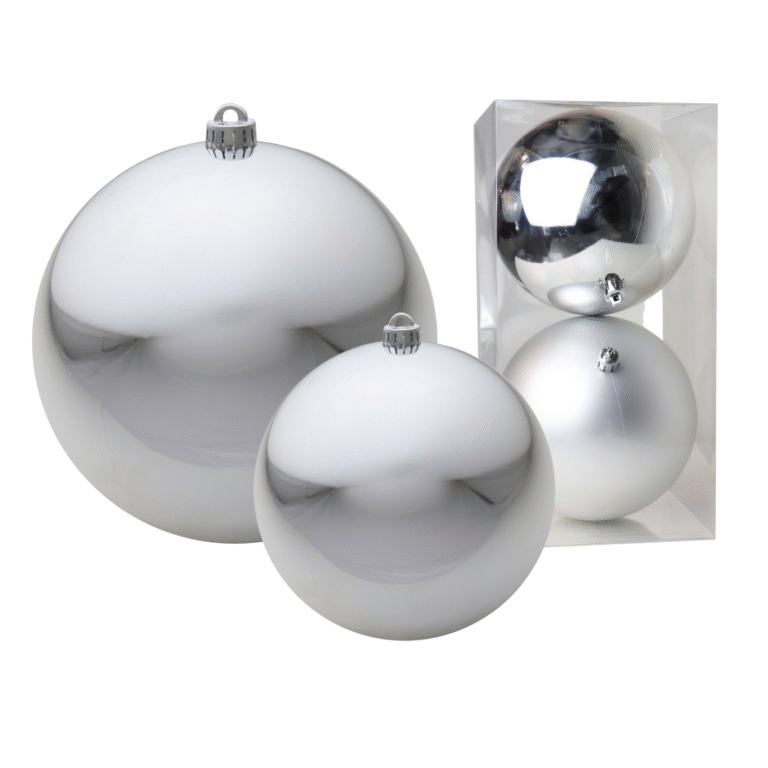 Essential Silver Christmas Ornament
