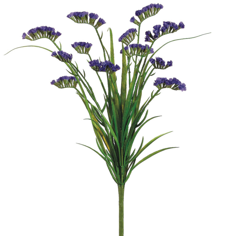 Statice Bush, Purple, 21in