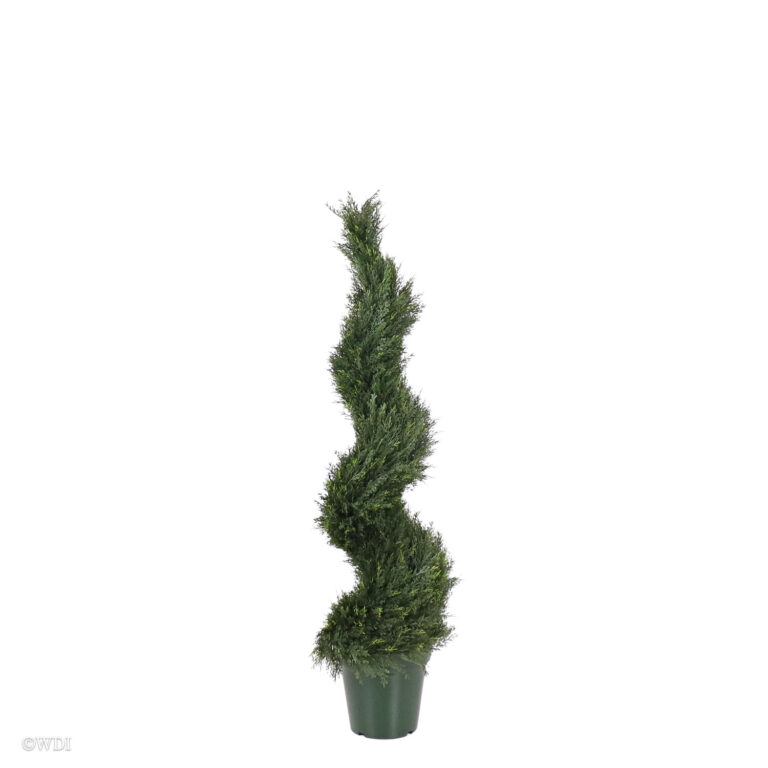 Milano Spiral Cedar, Green, 4ft (UV)
