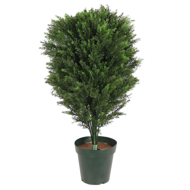 Mini Cedar Topiary, Green, 36in (UV)