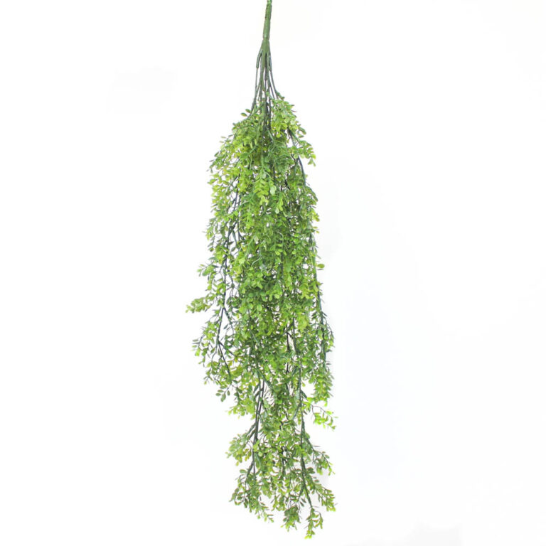 Boxwood Hanging Vine, Two-Tone Green, 33in