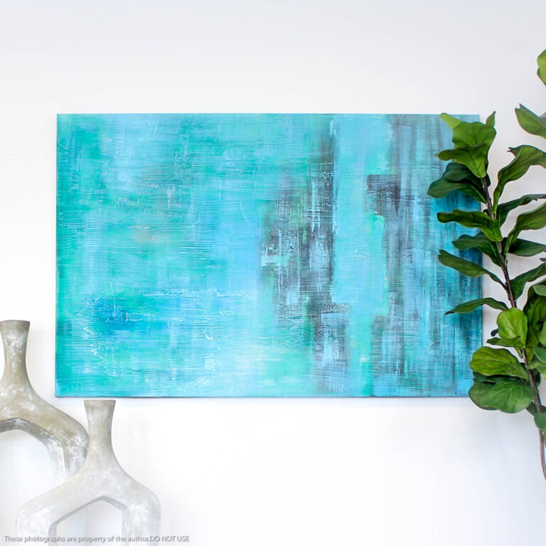 Azul Wall Art (40inx60in)