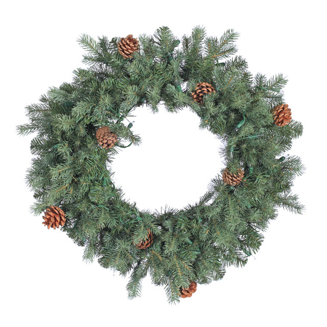 Grandview Pine Wreath, 36in