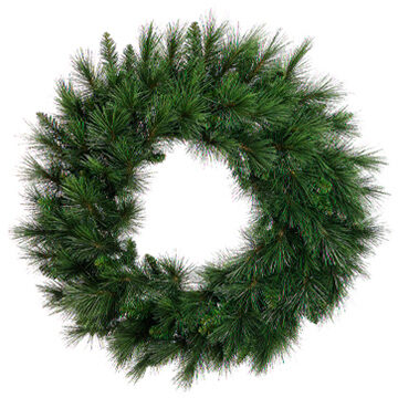 Wreath Pine Long Needle, Green, 60in