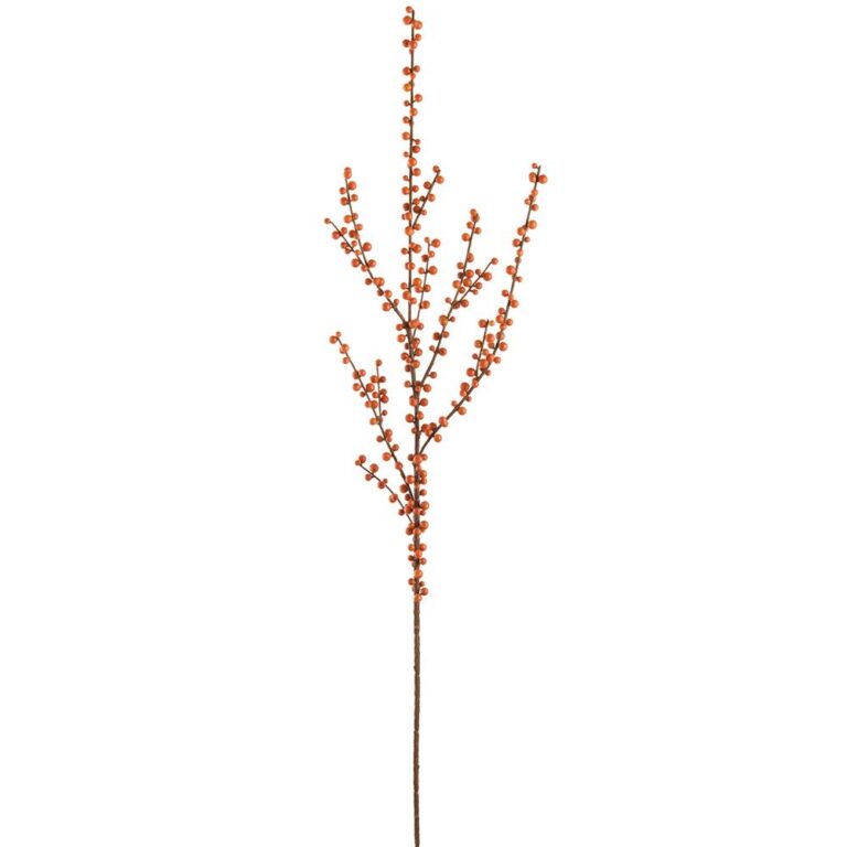 Berry Spray, Orange, 43"