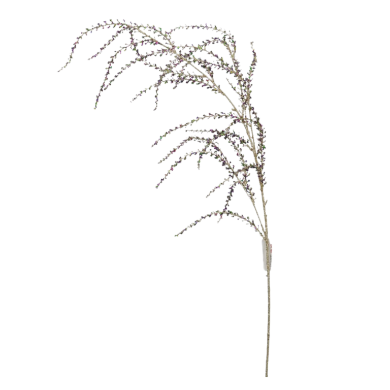 Sequin Glittered Branch, Multi-colour, 53in