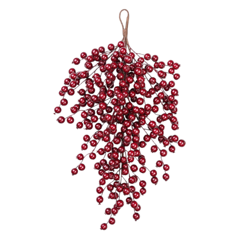 Teardrop Berry Crabapple, Burgundy, 20in